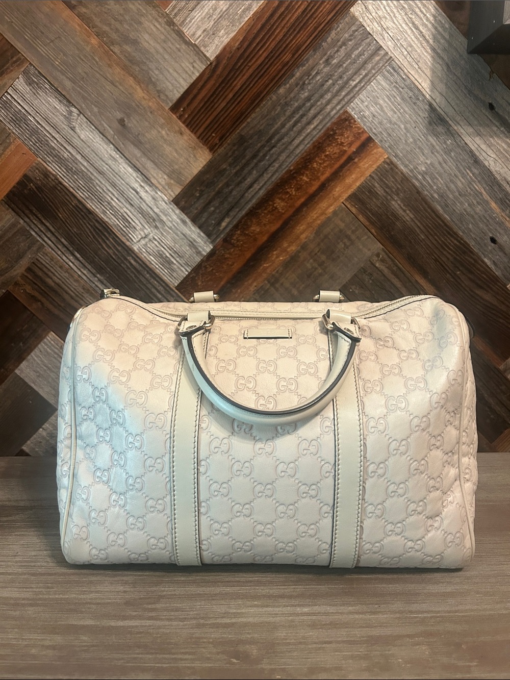 Gucci Guccissima Joy Boston Bag